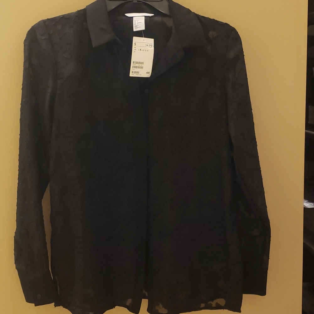 Sheer blouse